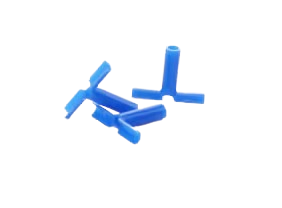 Øredræn, T-Tube/ T-dræn, silikone, steril, Ø: 1,14 (10 stk)